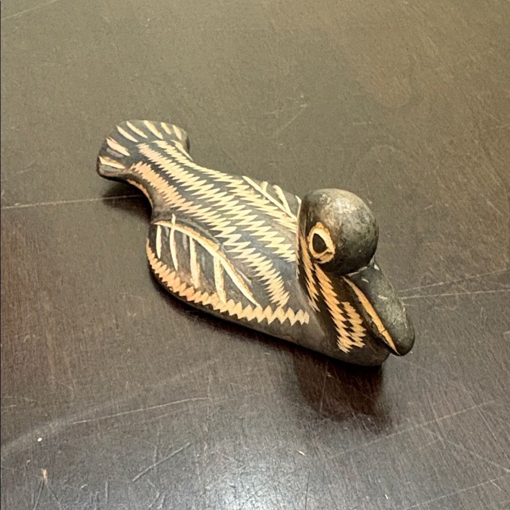 Handcrafted Carved Soapstone Bird